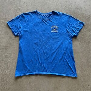 Peace Frogs Air Force Shirt Size XL Blue USAF United States Peacemakers Military